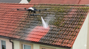 DroneON- mycie dachu dronem